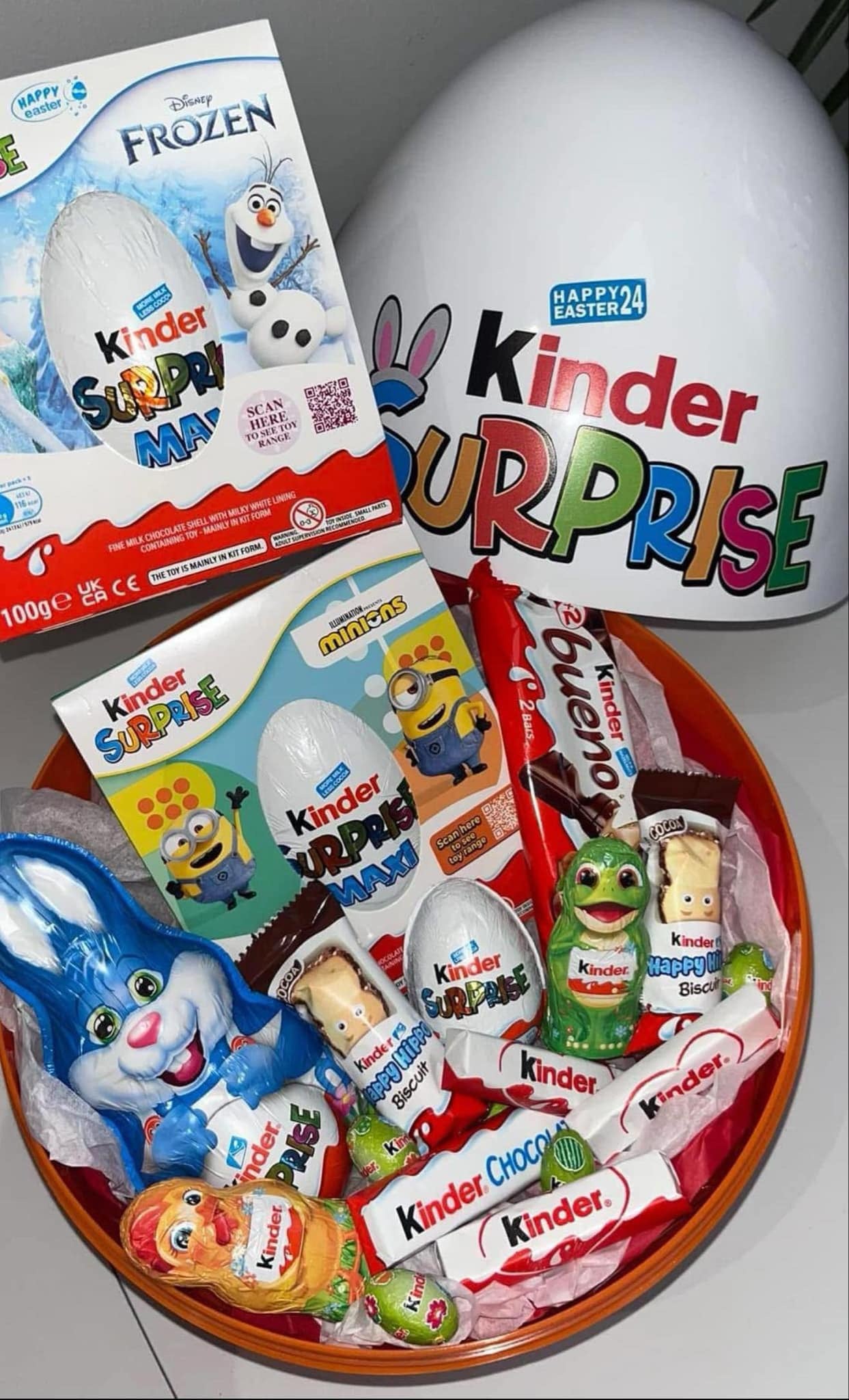 Kinder surprise eggs- filled
